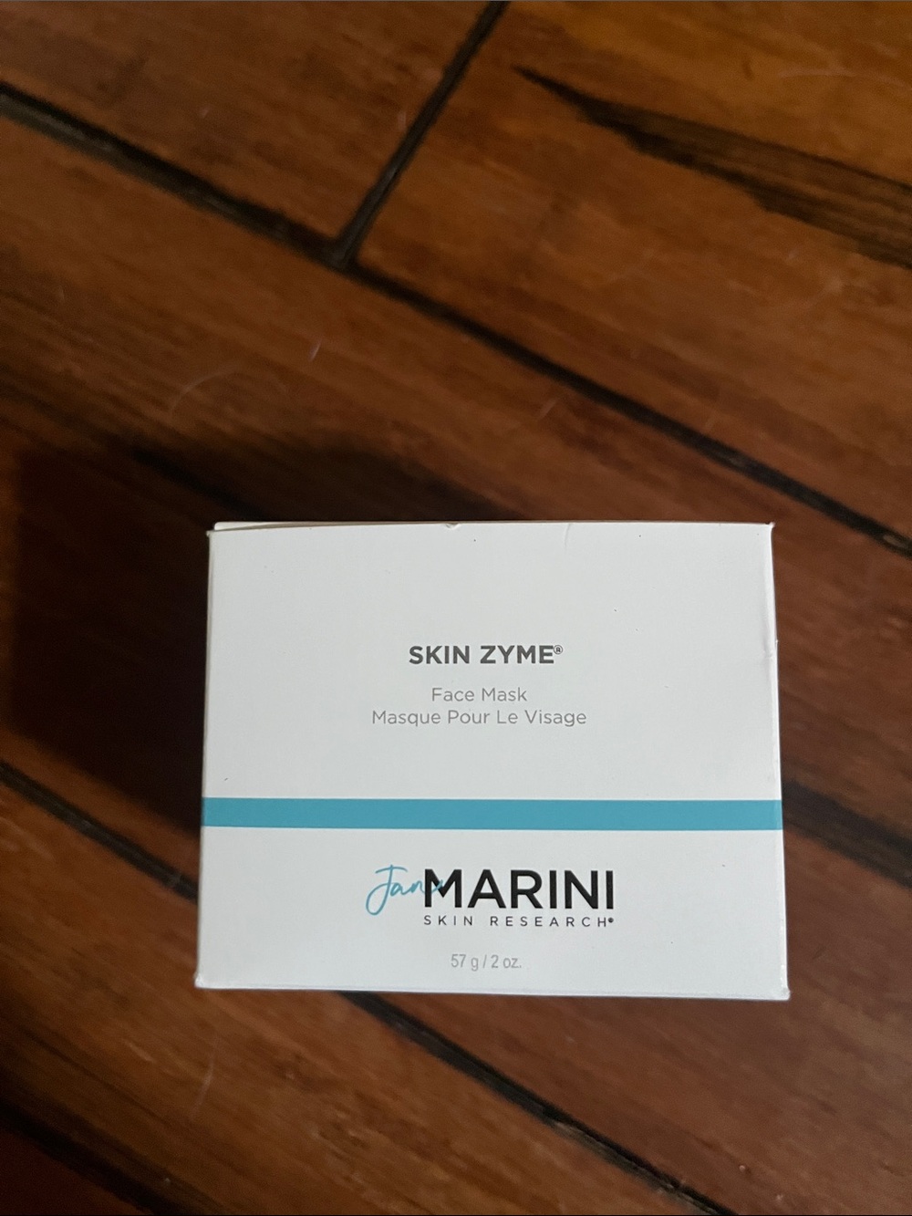 Jan Marini Skin Zyme Face Mask — White with Teal Accent